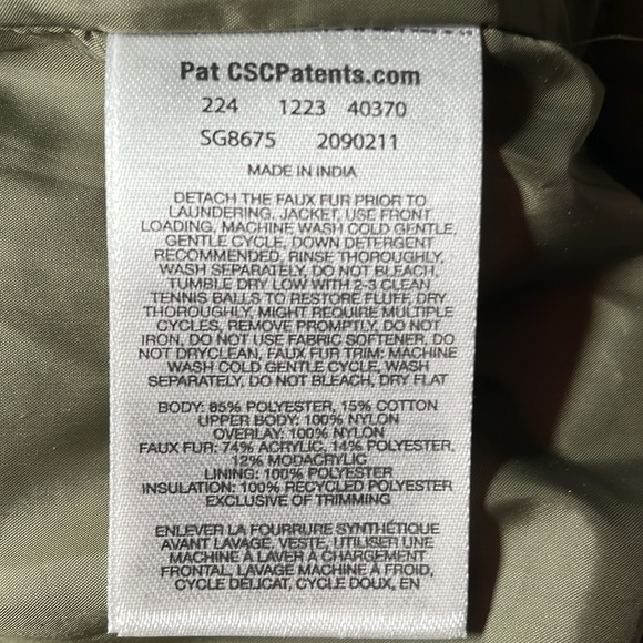 Columbia Girls' Marquam Peak Fusion™ III Parka Sz S - Picture 9 of 9